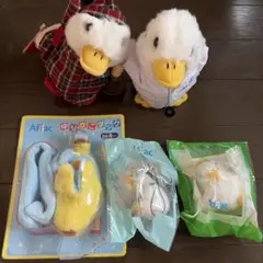 Aflac アヒル ぬいぐるみ キーホルダー - メルカリ