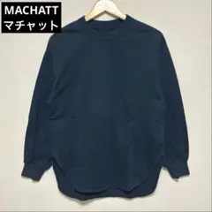 machatt マチャット　ラウンドヘムロングTシャツ 2026年最新】machatt レディース 長袖 Tシャツ・カットソーの人気