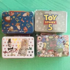トイストーリー5 ブリキ缶入り シール&メモコレクション3個セット