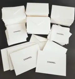 410枚　まとめ シャネル　CHANEL　メッセージカード　封筒　レターセット