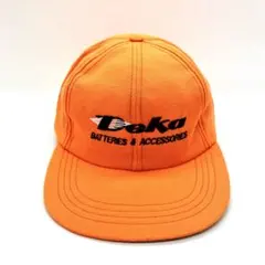 【80s〜】USA製 Deka 企業モノ 刺繍ロゴ ６パネル キャップ 帽子のサムネイル