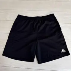 adidas 審判服　ハーフパンツ 黒　ジャンクのサムネイル