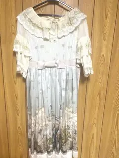 エ*7様 【古モデル・新品美品】 OZZ ONESTE 薔薇柄 ストライプ半袖ワ