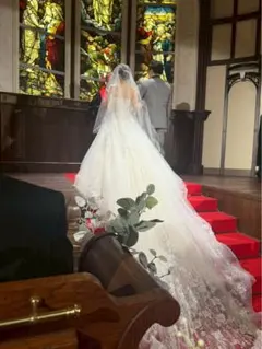 ウェディング 無地ベール