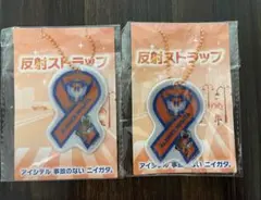アルビレックス新潟 反射ストラップ 2個セット