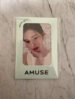 ウォニョン　amuse トレカ　IVE カード　ポップアップ　韓国限定