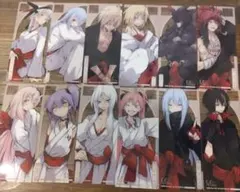 転生したらスライムだった件 完結記念フェア　GCノベルズ　クリアしおり　全12種