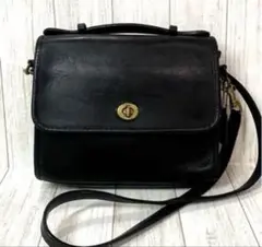COACH オールドコーチ　バッグ　ショルダーバッグ　2Way ブラック