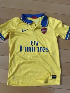 NIKE アーセナル ユニフォーム O2 イエロー XL チャンピオンパッチ付き NIKE アーセナル ユニフォーム O2 イエロー XL チャンピオンパッチ付き