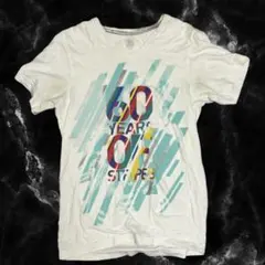 グラフィックプリントTシャツ ホワイト adidas 半袖