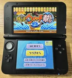 3DS LL ブラック&妖怪ウォッチ2 真打、元祖、本家込み