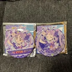 キミとアイドルプリキュア展 キミと会える瞬間 缶バッジ キュアキュンキュン