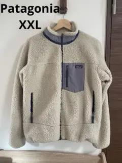 patagonia フリースジャケット キッズXXL ラベンダー色