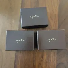 agete ギフトボックス 3個セット