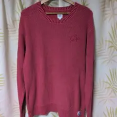 Gap ピンク クルーネックニット