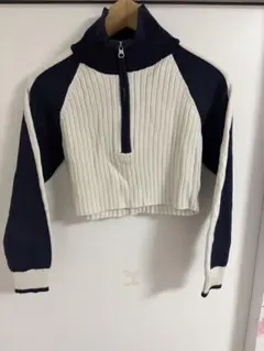 Dazy ハイネック クロップドセーター M