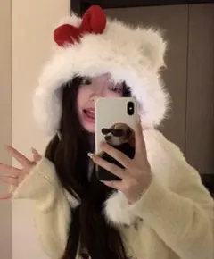 SHEIN キティ 被り物ファンキャップUSJ