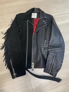 k*i様 ミハラヤスヒロ黒のダブルライダースジャケット希少 楽天市場】MIHARAYASUHIRO ミハラヤスヒロ/ダブル ライダース