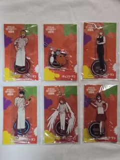 劇場版「チェンソーマン レゼ篇」アクリルキーホルダー全６種 ラウンドワン限定