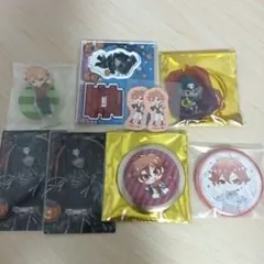 ツイステ エース・トラッポラ アクスタ 缶バッジ