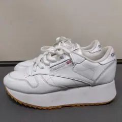【厚底】Reebok クラシックレザー スニーカー 23.5
