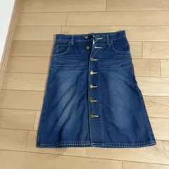 Lee デニムボタンフロントスカート