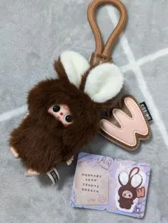 BABY THREE イニシャルキーホルダー　W.R.H.J