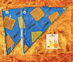 LickiMat Mサイズ おもちゃマット　バンダナ2枚セット　ピアス　3点