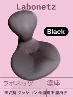 【美品】ラボネッツ 凛座 骨盤座椅子 美姿勢 クッション Labonetzのサムネイル