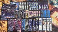 シャコガイル　Bレア　神の試練ループ　デッキ　3重スリーブ付き　引退品 デュエマ 本格構築 【トリーヴァゴルギーオージャー】 デッキ