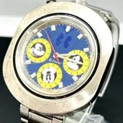 超希少/稼働品✨ディズニー ミッキーマウス 腕時計 クロノグラフ ツノのサムネイル