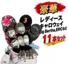 【レディース ゴルフクラブセット】キャロウェイなど 11本セットのサムネイル