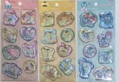 正規品 ウォーターシール 3枚セット サンリオ ウォーターインシール シール交換