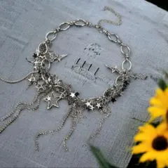 グランジ ネックレス 古着 y2k Countless Stars 1223