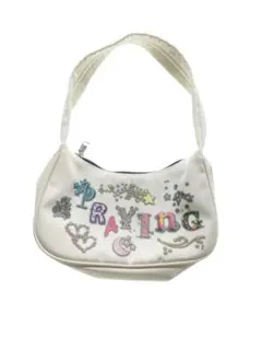 litmus praying バッグbag ハンドバッグ ステッカーバッグ - メルカリ