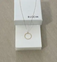 未使用品 BLOOM K10YG サークルネックレス 箱付のサムネイル