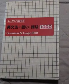 城南予備校 トップレベルゼミ　英文法+語い・語法1000