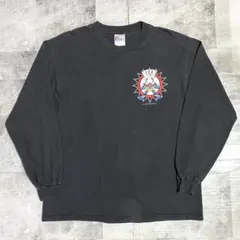 90s USA製 ルーニーテューンズ タズマニアンデビル Tシャツ ロンTのサムネイル