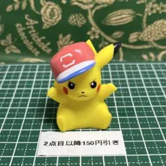 ピカチュウ フィギュア 赤い帽子 - メルカリ