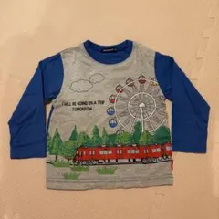 Moujonjon 名鉄電車　長袖カットソー