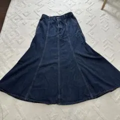 GU マーメイドスカート　デニム　ロングスカート