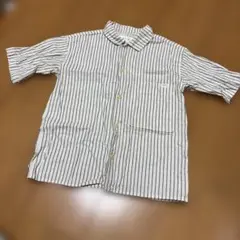 ZARA ストライプ柄 半袖シャツ 130cm