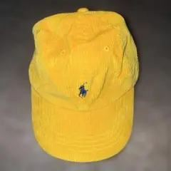 POLO RALPH LAUREN コーデュロイ キャップ ポニー