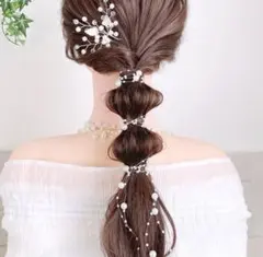 パールポニー ヘアアクセサリー ヘッドドレス