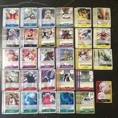 ワンピースカード　エッグヘッドクライシス　ノーマル以下4コン　リーダー1枚付