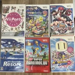 Wiiソフトセット（6本）