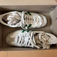 adidas SAMBA サンバ IH6001 白緑27.5cm