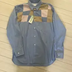 COMME des GARÇONS SHIRT パッチワークシャツ S