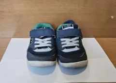 IFME ネイビー/グリーン スニーカー 16.5【リユース品】