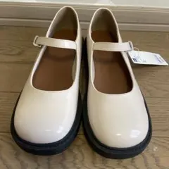 GU メリージェーンシューズ 白 Lタグ付き